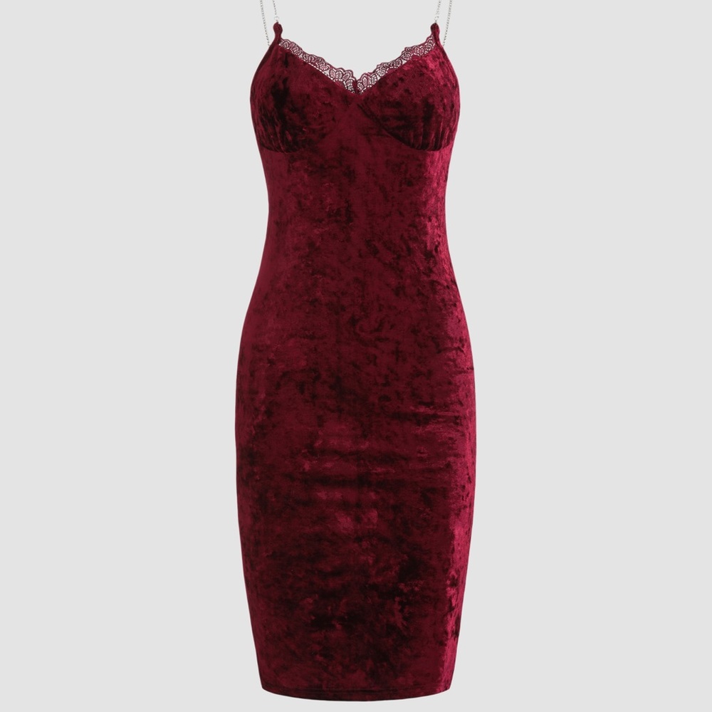 Velvet Lace Dress